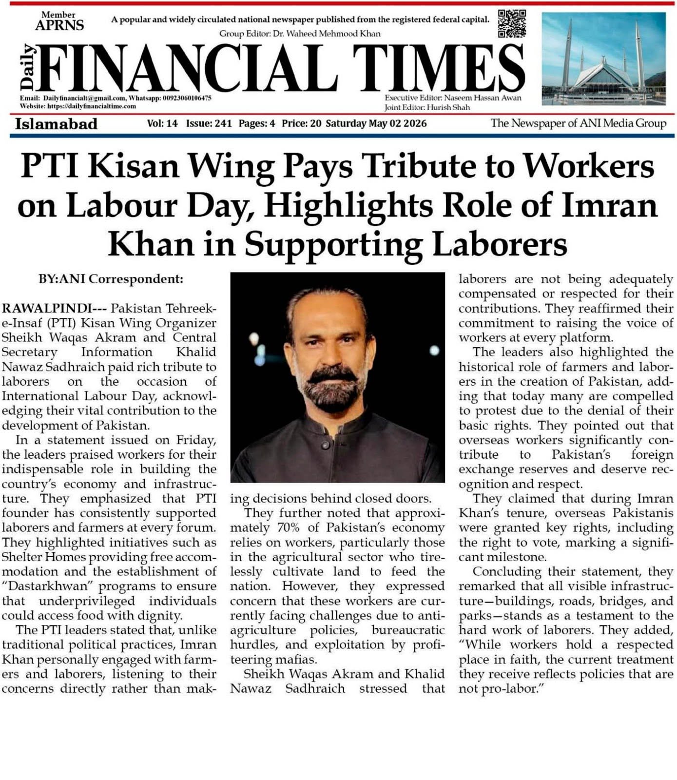 Newspaper clipping
